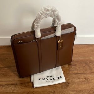 Coach Metropolitan Slim Briefcase - Brand New Mint Condition